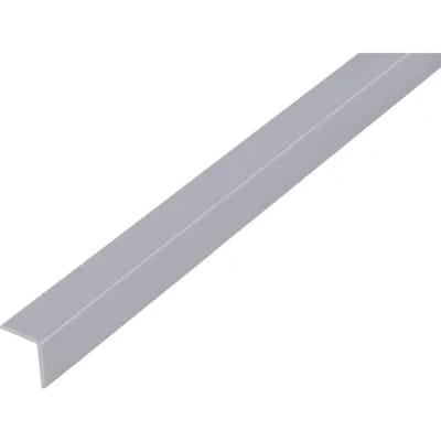Alberts Hoekprofiel - Pvc Grijs - 15x15x1mm 1m