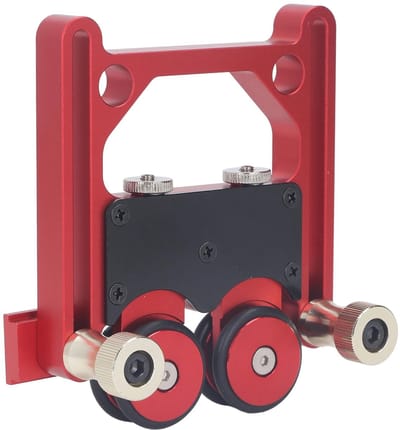 Dailygoody - Eenrichtingslagerveerplaten - Tafelzagen - Stevige bevestiging - Aluminiumlegering - Houtbewerking - Veilig gebruik - Geschikt voor Frees