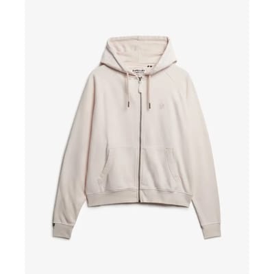 Superdry - Studios Relaxed Zip Hoodie - Dames - Hoodies