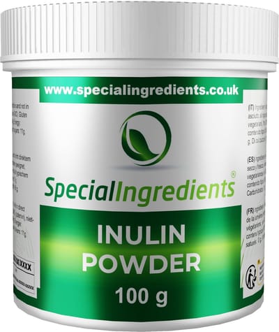 Inulinepoeder - 5 kg - Suiker & Vetvervanger - Moderne Gastronomie - Moleculair Koken - Hersluitbare Pot - Recycled Plastic