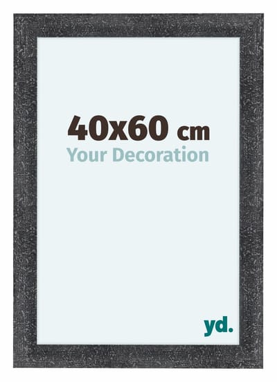 Your Decoration - Fotolijst 40x60 cm - MDF - Grijs Geveegd - Como