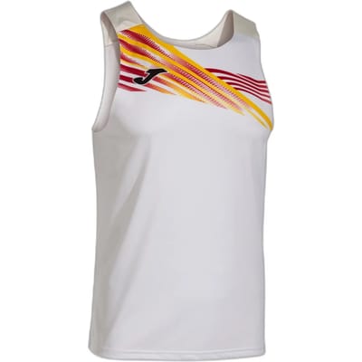 Joma Elite X Mouwloos T-shirt Wit 11-12 Years Jongen