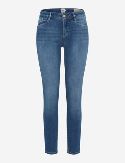 Brax Dames Jeans  Style ANA USED REGULAR BLUE, denim blauw regular, maat 32