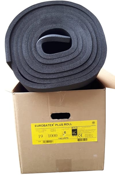Dailygoods - EUROBATEX Plus Roll 19mm Niet-Zelfklevend voor Isolatie - 6m²