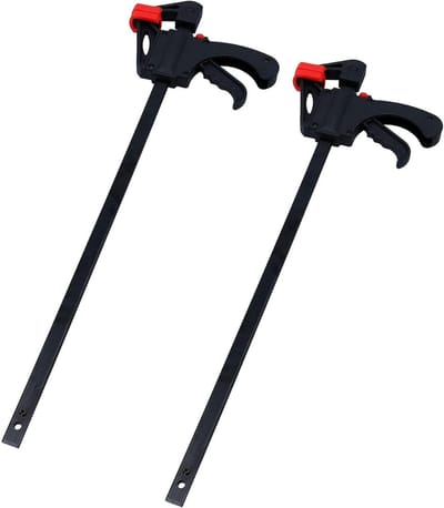 Snelle Bar Klem - Klemhouder Grip - Werkstuk Spannen - Quick Release - 18 inch - Zwart