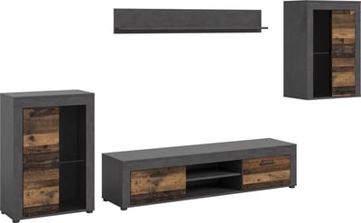 Jam wandkast J15 systeem eiken decor.
