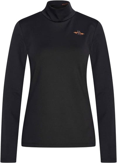 Hv Polo - Turtleneck Hvpleanne - Black - L (40)