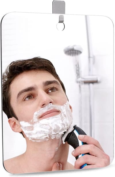 Mistloze Douchespiegel - 11 inch Anti-Fog Scheerspiegel met Ophanghaak voor Perfecte Reflectie
