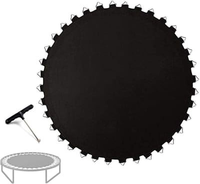 Trampoline Springmat - Vervangmat trampoline - Buitenplezier verbeteren - UV waterbestendig - 305 cm - Zwart