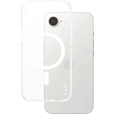 CARE by PanzerGlass Flagship Case - Transparant Urban Combat w. - Wit MagSafe iPhone 17e/16e