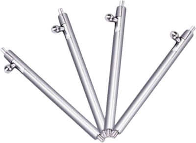 Vervangende veren voor snelspanhorlogebandjes 22 mm