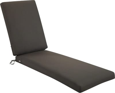 Terraskussen - Loungestoel Kussen - Buiten Ontspannen - Waterafstotend Materiaal - 200 x 66 cm - Espresso