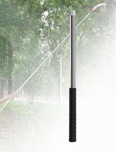 Snoeizaag - Telescoopzaag - Hoge takken snoeien - Verstelbare lengte - 3 secties - Zilver