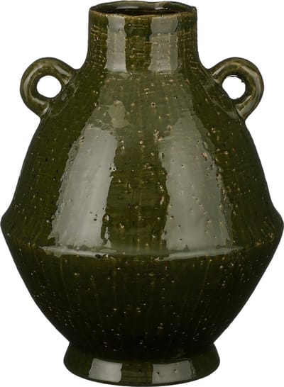 Mica Decorations Elena Vaas - H34 x Ø26 cm - Keramiek - Groen