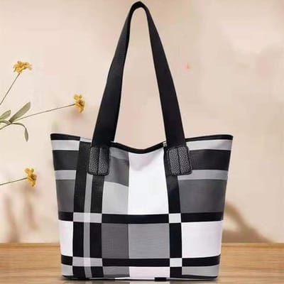 Ontwerpers Handtassen Dames PU-leer Bolsas Hoge capaciteit Vrouwelijke schoudertassen Casual Splice Tote Bag 30x12x26cm black