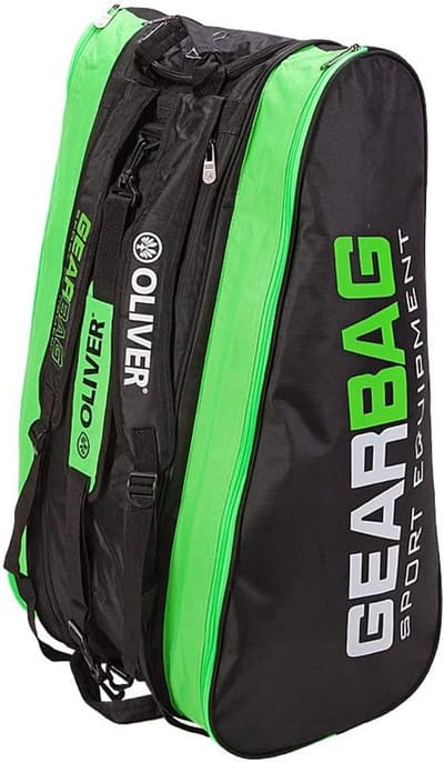 Sporttas - Rackettas - Sportspullen Opbergen - Veelzijdig Gebruik - 75 cm - Zwart Groen