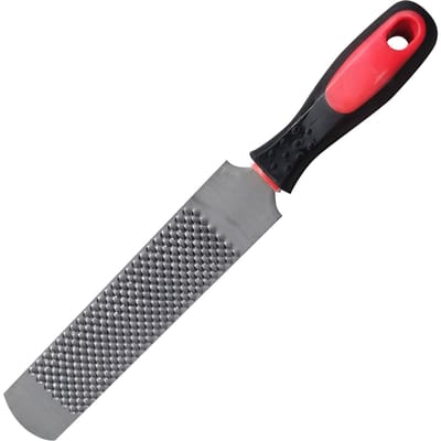 8 inch Hoefijzervijl Vlakke Vijl Zware Stalen Vlakke Dubbelsnede Vijl Eenhands Vlakke Handvijl gray