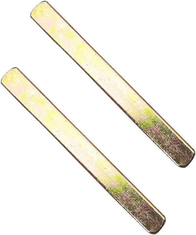 Vervangende Deurknop Spindel 70mm - 2 Stuks, Vierkante Spindel van Ijzer met 8mm Diameter voor Deurhandvatten en Meubelbeslag