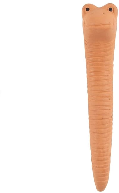 Willy the Worm Watersensor - Klein - Bewatering - Terra Cotta - Waterdruppelaar - Bewatering Sensor voor Planten - Moestuin - Tuinieren