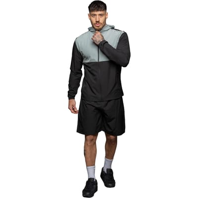 Kruze | Heren Woven Jacket en Short Set