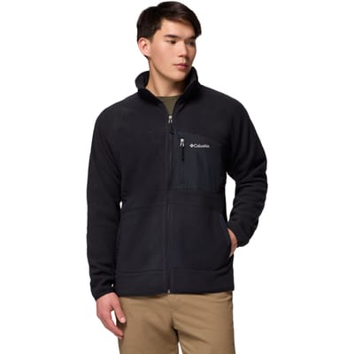 Columbia Fast Trek™ Overlay Fleece Met Volledige Rits Zwart S Man