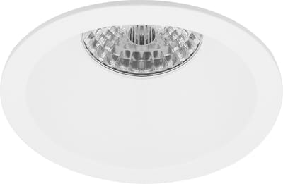 Spot Armatuur GU10 - Proma Pollon Pro - GU10 Inbouwspot - Rond - Wit - Aluminium - Verdiept - Ø82mm