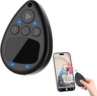Draadloze Auto Clicker Geschikt voor iPhone – Bluetooth Telefoonscherm Tapper met Accu voor Hands Free – Stille & Instelbare Snelheid Vinger Clicker voor Live Uitzendingen Likes- Gaming- Beloning Taken