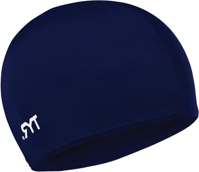 Lycra Badmuts - Zwemkap Unisex - Zwemmen Verminderen - UPF 50+ Technologie - 10 x 3 x 1 inch - Marineblauw