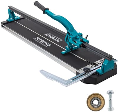 Tegelsnijder - 800 mm - Handmatige Tegelsnijmachine - Professionele Tegelsnijder met Laserpositionering - Nauwkeurige Snijrail - Voor Wandtegels en Vloertegels - Keramiek en Porselein - Ergonomisch en Stabiel - Doe-het-zelf Klussen