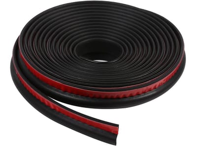 Dailygoods- Rubberen Afdichting Z Vorm - Deur Rubber Auto - Geluidsisolatie - Waterdicht - Stofdicht - Duurzaam EPDM-Rubber 4M - Deurrubber