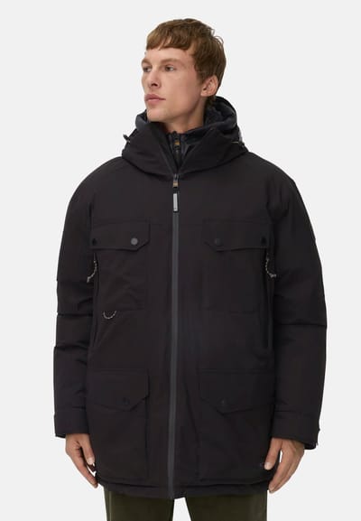 camel active teXXXactive® Jacke met reflecterende details - Maat menswear-M - Zwart