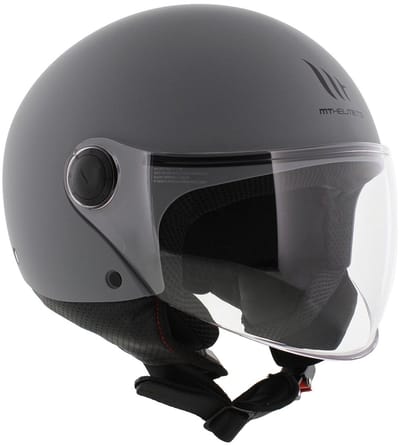 MT Street S helm mat grijs XS