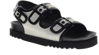 Scholl Juliette Sandaal Wit Zwart maat 36