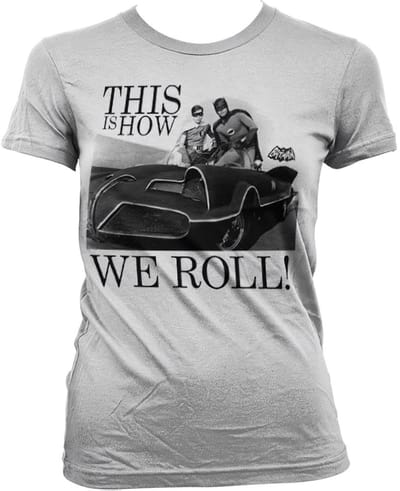 DC Comics Batman Dames Tshirt -S- This Is How We Roll Wit