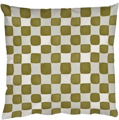 Sierkussens - Kussentjes Woonkamer - 50x50 cm - Schaak - Patroon - Groen