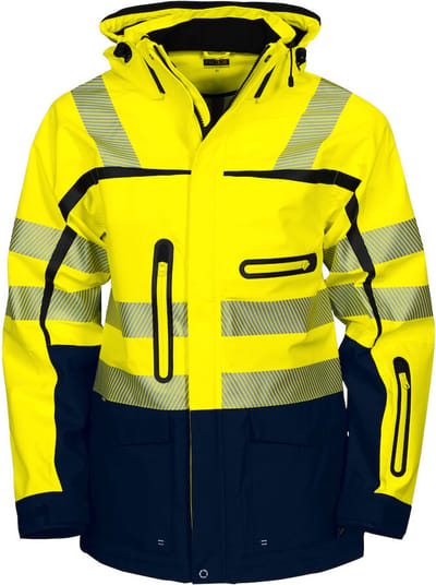 ProJob 6417 SIGNALISATIEJAS EN ISO 20471 KLASSE 3 646417 - Projob geel - 4XL