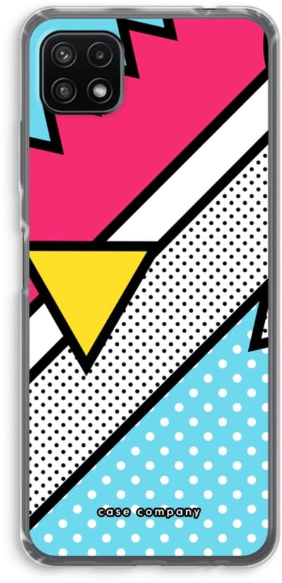 Case Company® - Hoesje geschikt voor Samsung Galaxy A22 5G hoesje - Pop Art #3 - Soft Cover Telefoonhoesje - Bescherming aan alle Kanten en Schermrand