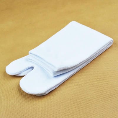 Japanse Sokken - Tabi sokken -  Teen sokken - Maat One size - Wit