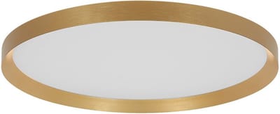 Plafonnière Flady 4367GO goud Ø30cm 2000 Lumen Steinhauer Modern kunststof/metaal binnen