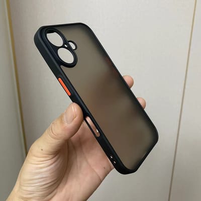 Luxe Schokbestendige Armor Matte Case Voor iPhone 16 Plus 16 Pro Max Siliconen Bumper Transparante Harde PC Cover Cases For iPhone 16 Pro Max