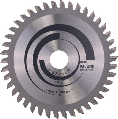Bosch RUNDSAVKL MULTI Ø130x2.0x20/16MM 42T