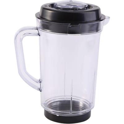 Blenderkan Vervanging Plastic 1000ml Water Melk Bekerhouder Voor Magic Bullet L zwart