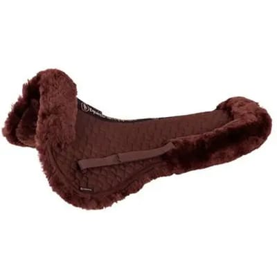 Schapenvacht zadelonderlegger voor paarden BR Equitation