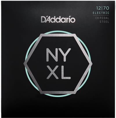 D'Addario NYXL12-70PS Pedal Steel 12-70 C-6th, Carbon Steel - Snaren