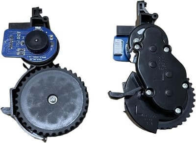Robot Stofzuiger Wielen - Reinigingsonderdeel - Huis Schoonhouden - Specifiek Model - 10x10x10mm - Zwart