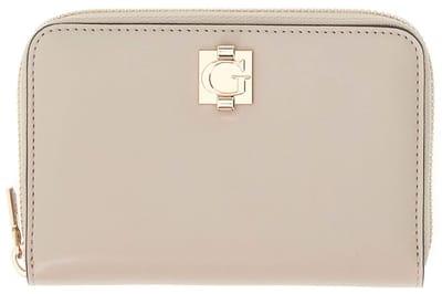 GUESS portemonnee Audrey SLG Zip Around Wallet Light Taupe beige
