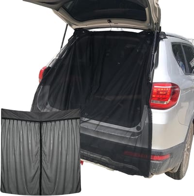 Mosquito Net voor Achterklep - 165 x 210 cm Magnetisch Insectennet voor SUV, Caravan en Kamperen Buitenactiviteiten