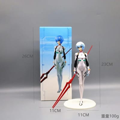 Mooie 23CM Anime NEON GENESIS EVANGELION EVA Ayanami Rei kawaii figuur PVC model speelgoed pop verzamelornamenten geschenken