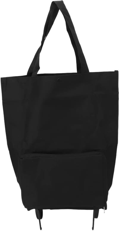 Dailygoods- Boodschappentas Opvouwbaar - Boodschappentas Met Wielen - Lichtgewicht Opbergtas - Stevige Winkelwagen - Grote Capaciteit - Draagvermogen Hoog