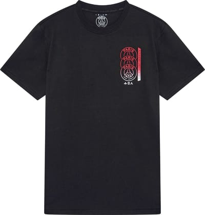 Paris Saint-Germain T-shirt Kinderen - Maat 140 - Voetbal T-Shirt - Zwart - 100% Katoen - Officiële PSG Fanmerchandise